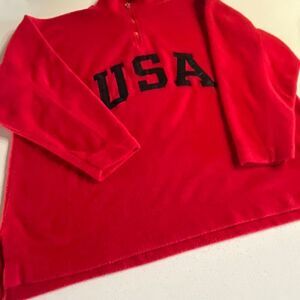 Vintage 90s Limited Sport USA Fleece Olympics Mens XL